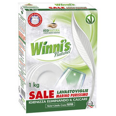 Trauku mazgājamās mašīnas sāls Winni's, 1 kg cena un informācija | Trauku mazgāšanas līdzekļi | 220.lv