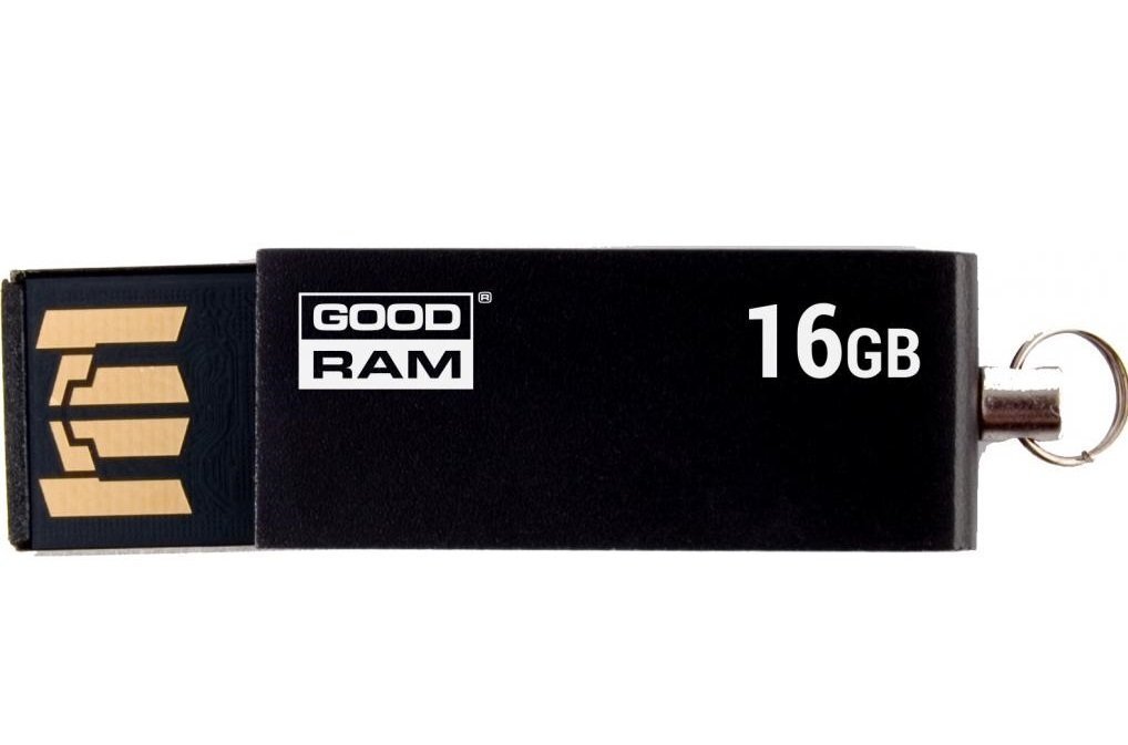 Goodram UCU2 16GB 2.0, Melna цена и информация | USB Atmiņas kartes | 220.lv