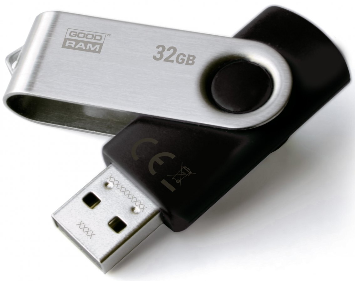 USB atmiņas karte Goodram UTS3 16GB 3.0, Melna cena un informācija | USB Atmiņas kartes | 220.lv