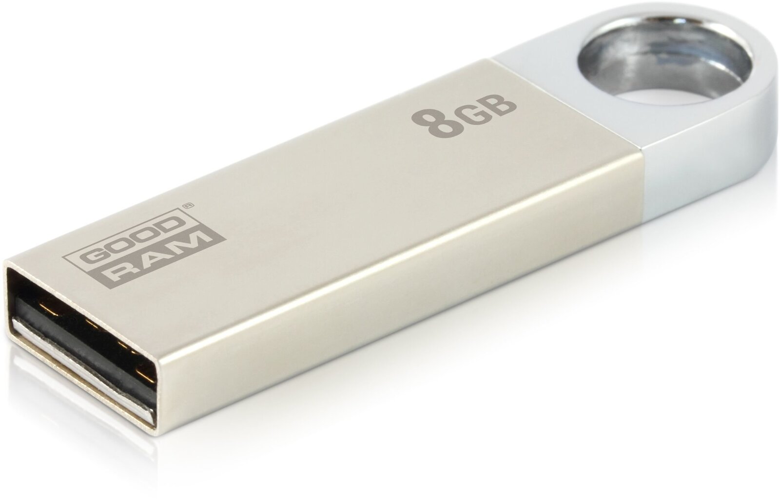 USB atmiņas karte Goodram UUN2 8GB 2.0, Sudrabaina cena un informācija | USB Atmiņas kartes | 220.lv