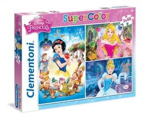 Clementoni Puzzle 3x48 дет. Disney Princess цена и информация | Игровые приставки | 220.lv