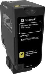 Return Program Toner Cartridge Lexmark yellow | 12 000 pgs | CS725de / CS725dte cena un informācija | Kārtridži lāzerprinteriem | 220.lv