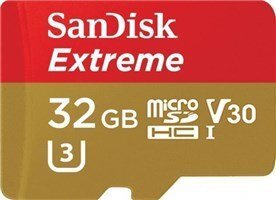 Карта памяти SanDisk Extreme microSDHC 32GB 100/60 МБ / с V30 A1 U3 4K цена и информация | Карты памяти для телефонов | 220.lv