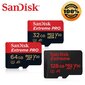 Atmiņas karte SANDISK EXTREME PRO microSDHC 32GB 100/90 MB/s A1 C10 V30 UHS-I U3 цена и информация | Atmiņas kartes mobilajiem telefoniem | 220.lv