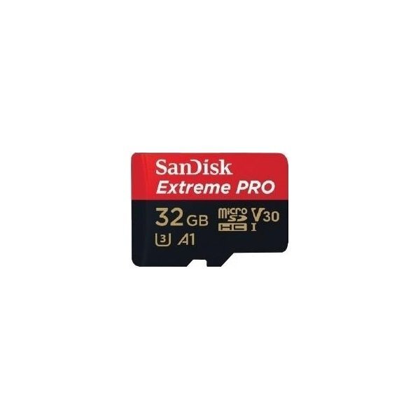 Atmiņas karte SANDISK EXTREME PRO microSDHC 32GB 100/90 MB/s A1 C10 V30 UHS-I U3 cena un informācija | Atmiņas kartes mobilajiem telefoniem | 220.lv