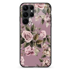 Violetas rozes - Galaxy S22 Ultra Glass Case [TIF 77A]. cena un informācija | Telefonu vāciņi, maciņi | 220.lv