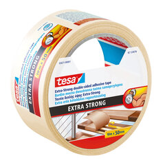 Divpusēja līmlente grīdas segumu nostiprināšanai Tesa Extra Strong, 10mx50mm cena un informācija | Rokas instrumenti | 220.lv