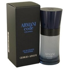 Giorgio Armani Code Colonia EDT для мужчин 50 мл цена и информация | Мужские духи | 220.lv