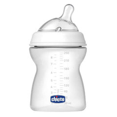 CHICCO pudele NATURAL FEELING, 250 ml, 2M+ цена и информация | Бутылочки и аксессуары | 220.lv