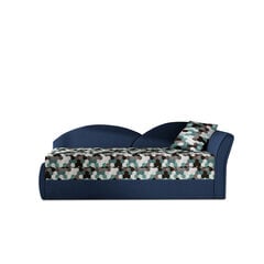 Dīvāns - gulta Aga, zils cena un informācija | Dīvāni | 220.lv
