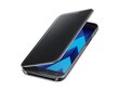 Sāniski atverams maciņš Clear View priekš Samsung Galaxy A5 (A520), Melns cena un informācija | Telefonu vāciņi, maciņi | 220.lv