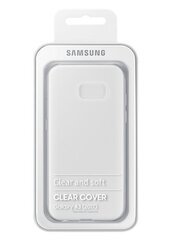 Чехол Clear Cover для Galaxy A3 (2017), Samsung, EF-QA320TTEGWW цена и информация | Чехлы для телефонов | 220.lv