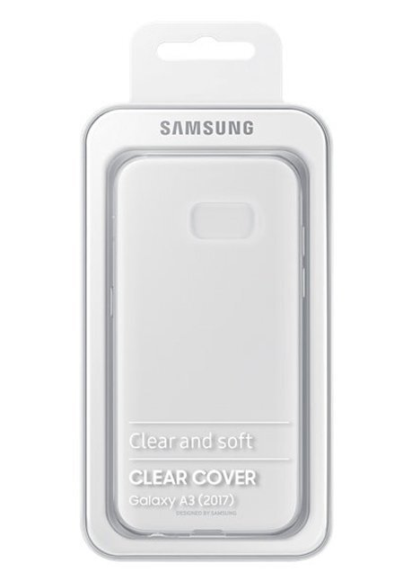 Aizmugurējais vāciņš Samsung       Galaxy A3 (2017) Clear Cover EF-QA320TTE    Transparent cena un informācija | Telefonu vāciņi, maciņi | 220.lv