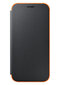 Sāniski atverams maciņš Samsung Flip cover Neon priekš Samsung Galaxy A520, Melns cena un informācija | Telefonu vāciņi, maciņi | 220.lv