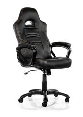 Spēļu krēsls Arozzi Enzo, melns cena un informācija | Biroja krēsli | 220.lv