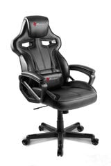 Spēļu krēsls Arozzi Milano, melns цена и информация | Офисные кресла | 220.lv