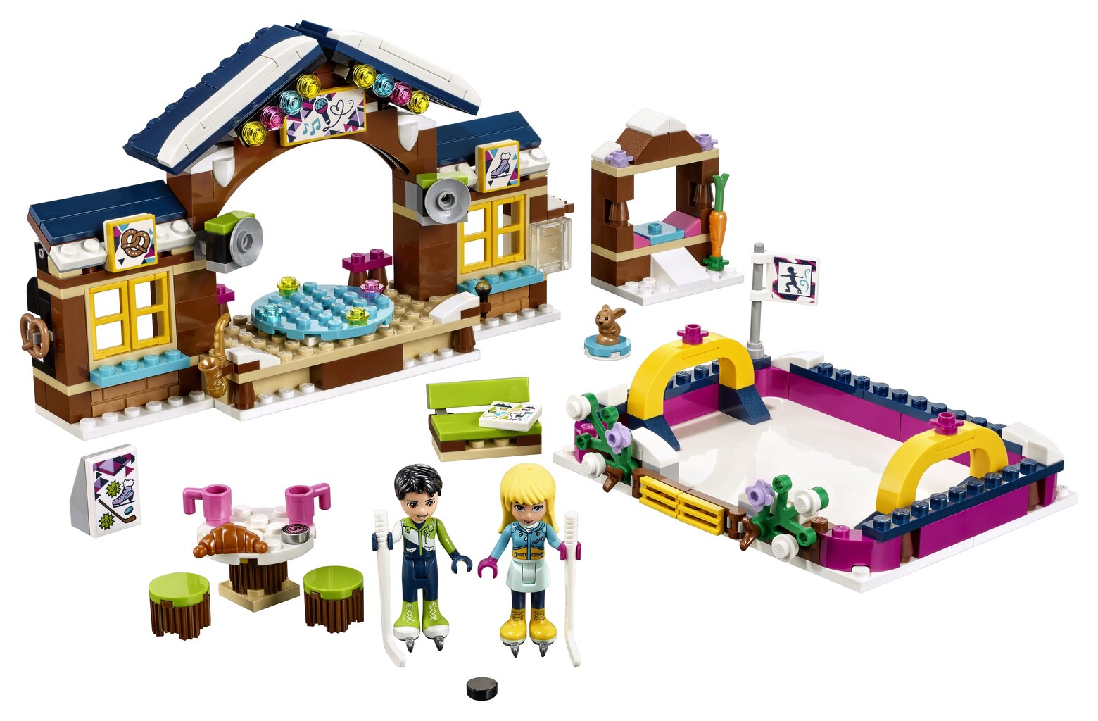 41322 LEGO® Friends Slēpošanas kurorta slidotava cena un informācija | Konstruktori | 220.lv