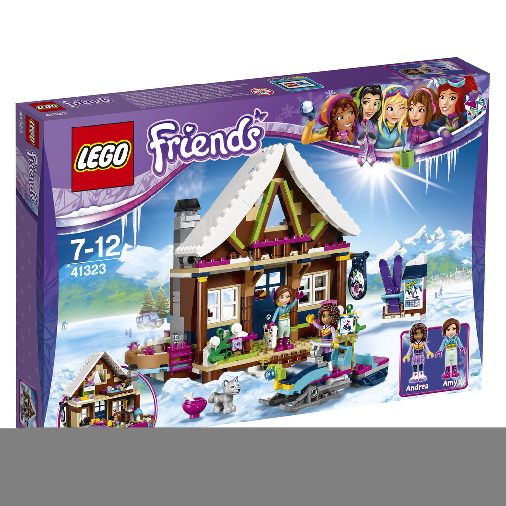 41323 LEGO® FRIENDS Slēpošanas kūrorta kotedža cena un informācija | Konstruktori | 220.lv