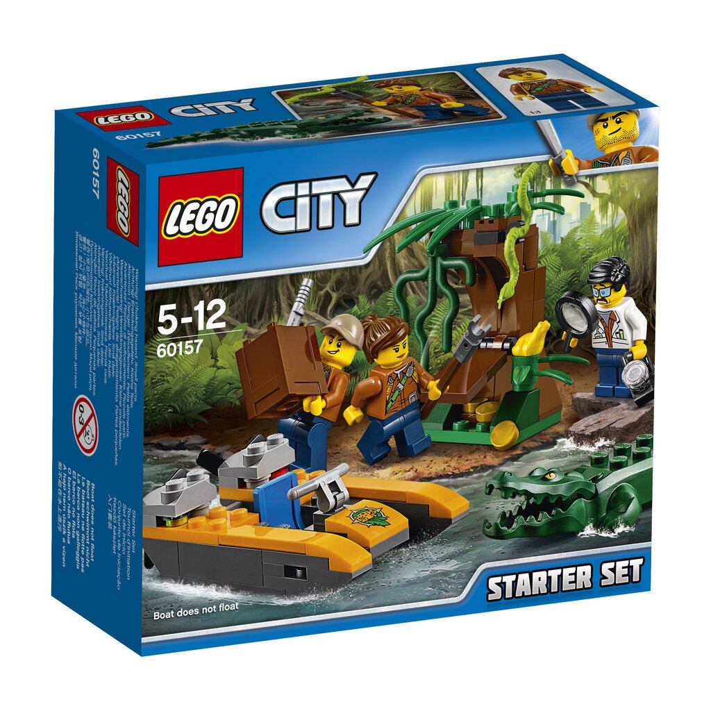 60157 LEGO® CITY Džungļu sākuma komplekts cena un informācija | Konstruktori | 220.lv