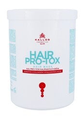 Маска для волос Kallos Cosmetics Hair Pro-Tox, 1000 мл цена и информация | Средства для укрепления волос | 220.lv