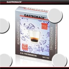 Tīrīšanas tabletes Gastroback 12 gab. 97830 cena un informācija | Kafijas automātu piederumi | 220.lv