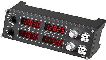 Joystick Logitech G Saitek Pro Flight Radio Panel USB (945-000011) cena un informācija | Radioaparāti, modinātājpulksteņi | 220.lv