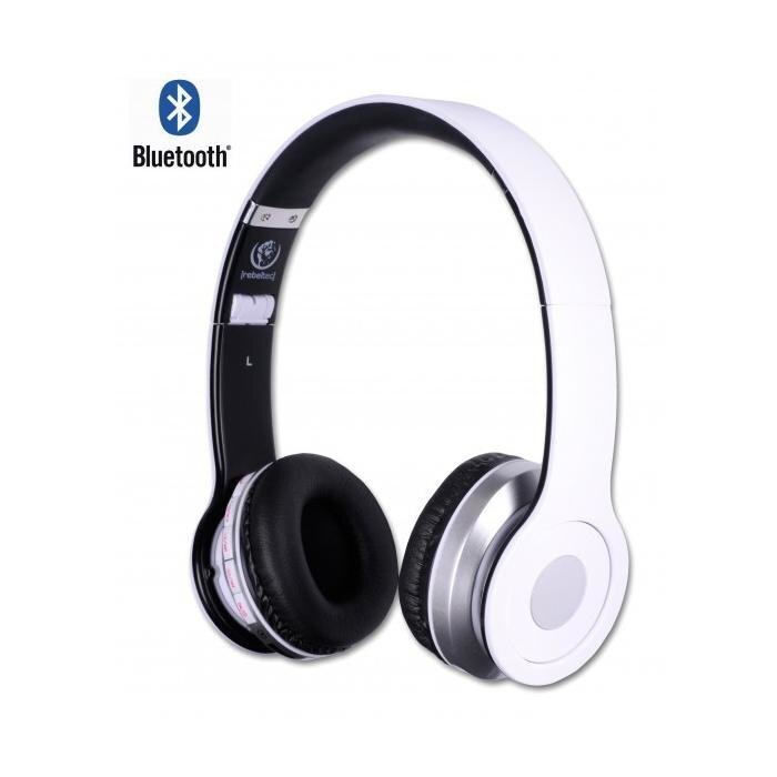 Rebeltec Cristal Bluetooth 3.0 + EDR baltas cena un informācija | Austiņas | 220.lv