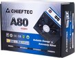 Chieftec A80 CTG-650C цена и информация | Barošanas bloki (PSU) | 220.lv