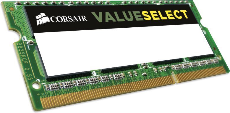 Corsair 4GB 1600MHz DDR3L SO-DIMM CMSO4GX3M1C1600C11 цена и информация | Operatīvā atmiņa (RAM) | 220.lv