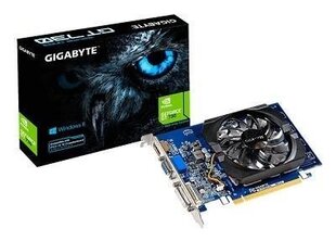 Gigabyte GeForce GT 730 2 GB DDR3 (64 bit) DVI, HDMI, D-Sub (GV-N730D3-2GI) cena un informācija | Videokartes (GPU) | 220.lv