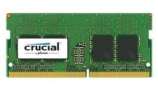 Crucial DDR4 SODIMM 16GB 2400MHz CL17 (CT16G4SFD824A) цена и информация | Оперативная память (RAM) | 220.lv