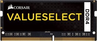 Corsair DDR4 SODIMM 8 ГБ 2133 МГц CL15 (CMSO8GX4M1A2133C15) цена и информация | Оперативная память (RAM) | 220.lv