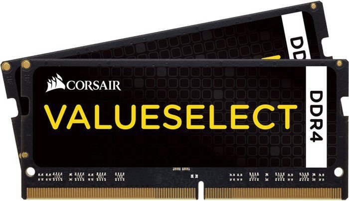 Corsair Vengeance 16GB 2133MHz DDR4 CL15 SODIMM KIT OF 2 CMSO16GX4M2A2133C15 cena un informācija | Operatīvā atmiņa (RAM) | 220.lv