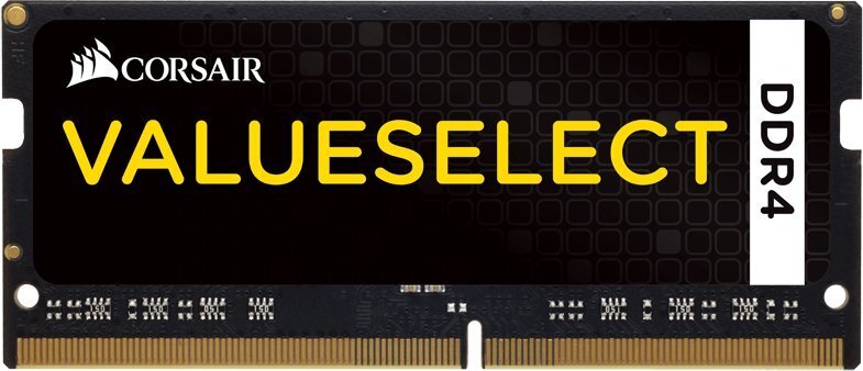 Corsair ValueSelect 4GB 2133MHz DDR4 CL15 SODIMM CMSO4GX4M1A2133C15 цена и информация | Operatīvā atmiņa (RAM) | 220.lv