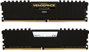 Corsair Vengeance LPX 16GB 2400MHz DDR4 CL14 KIT OF 2 CMK16GX4M2A2400C14 цена и информация | Оперативная память (RAM) | 220.lv