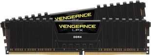 Corsair Vengeance LPX 16GB 2133MHz DDR4 CL13 KIT OF 2 CMK16GX4M2A2133C13 cena un informācija | Operatīvā atmiņa (RAM) | 220.lv