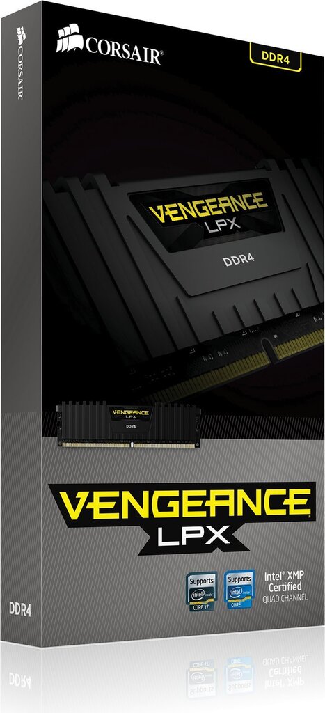 Corsair Vengeance LPX 8GB 2400MHz DDR4 CL16 DIMM CMK8GX4M1A2400C16 цена и информация | Operatīvā atmiņa (RAM) | 220.lv