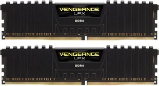 Corsair Vengeance LPX 8GB 2400MHz DDR4 CL14 KIT OF 2 CMK8GX4M2A2400C14 cena un informācija | Operatīvā atmiņa (RAM) | 220.lv