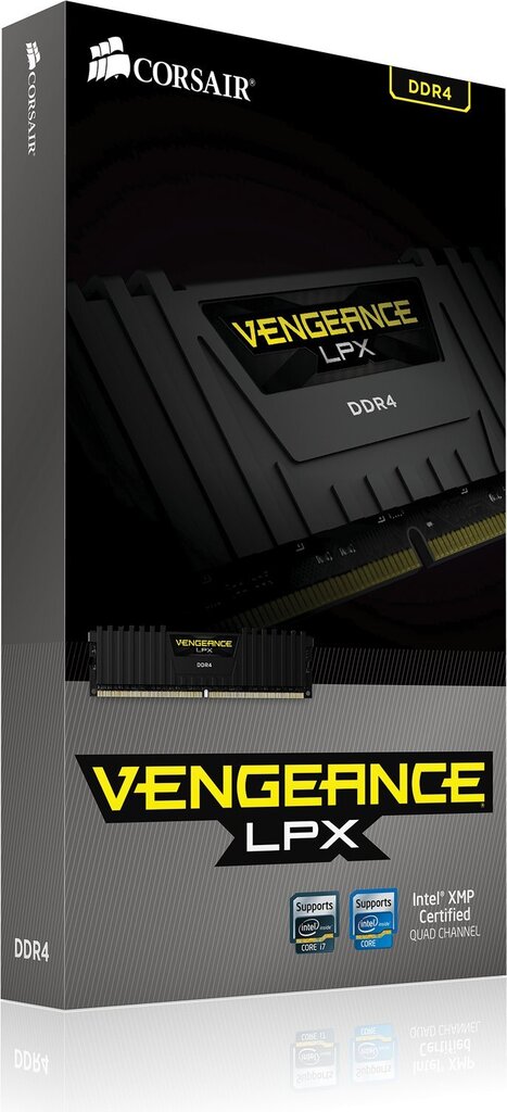 Corsair Vengeance LPX 8GB 2400MHz DDR4 CL14 CMK8GX4M1A2400C14 cena un informācija | Operatīvā atmiņa (RAM) | 220.lv