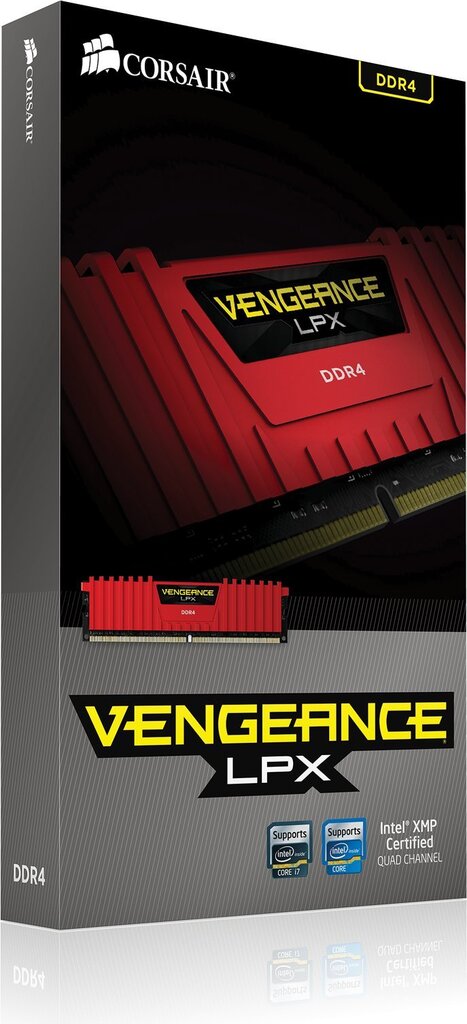 Corsair Vengeance LPX 8GB 2400MHz DDR4 CL14 CMK8GX4M1A2400C14R cena un informācija | Operatīvā atmiņa (RAM) | 220.lv