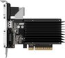 Gainward GeForce GT710 SilentFX 2GB DDR3 PCIE 426018336-3576 цена и информация | Videokartes (GPU) | 220.lv