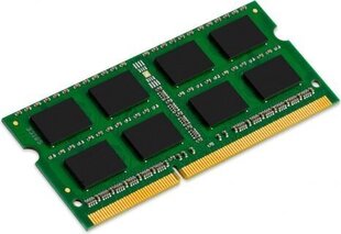 Kingston 8 ГБ DDR3 1600 МГц SoDimm 1,5 В цена и информация | Оперативная память (RAM) | 220.lv