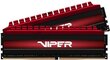 Patriot Viper 4, DDR4, 16GB(2x8GB), 3000MHz, CL16 (PV416G300C6K) цена и информация | Operatīvā atmiņa (RAM) | 220.lv