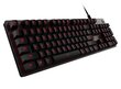 Mehāniskā tastatūra Logitech G413, melna цена и информация | Klaviatūras | 220.lv