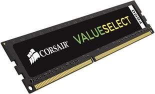 Corsair ValueSelect DDR4 4GB 2133MHz CL15 (CMV4GX4M1A2133C15) цена и информация | Оперативная память (RAM) | 220.lv