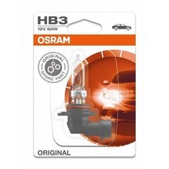 Automašīnas spuldze OS9005-01B Osram OS9005-01B HB3 60W 12V cena un informācija | Osram Auto preces | 220.lv