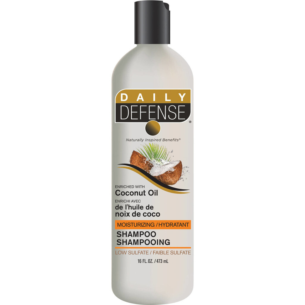 Šampūns ar kokosriekstu eļļu Daily Defense Coconut Oil, 473 ml cena un informācija | Šampūni | 220.lv