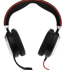 Jabra Evolve 80 UC Duo USB Black цена и информация | Наушники | 220.lv