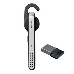 Гарнитура Jabra Stealth UC Bluetooth, черный/серебристый цена и информация | Bluetooth-гарнитуры | 220.lv