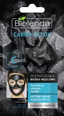 Bielenda Carbo Detox маска для лица 8 g цена и информация | Маски для лица, патчи для глаз | 220.lv